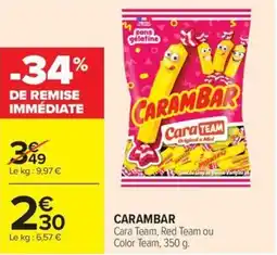Carrefour Market Carambar offre