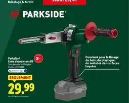 Lidl PARKSIDE Lime à bande sans fil offre