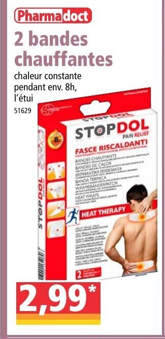 Norma 2 Bandes chauffantes offre