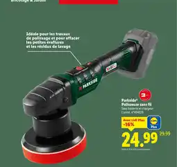 Lidl PARKSIDE Polisseuse sans fil offre