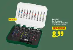 Lidl PARKSIDE Set d'embouts ou embouts et douilles offre