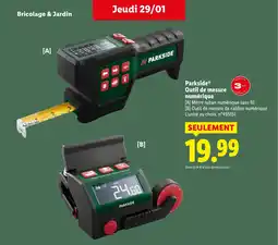 Lidl PARKSIDE Outil de mesure numérique offre