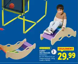 Lidl LUPILU Jeu à bascule offre