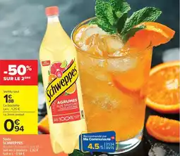 Carrefour Market Soda schweppes offre