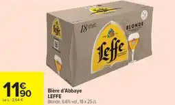 Carrefour Market Bière d'abbaye leffe offre