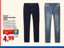 Lidl ESMARA Jegging thermique enfant offre