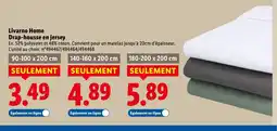 Lidl LIVARNO HOME Drap-housse en jersey offre