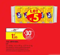 Intermarché Contact LU Tuc original offre