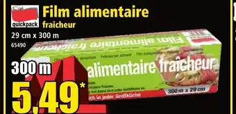Norma Film alimentaire fraicheur offre