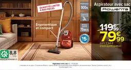 Carrefour Market Aspirateur avec sac offre