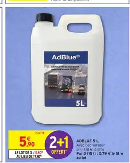 Intermarché Contact ADBLUE offre