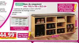 Norma KESPER Banc de rangement offre