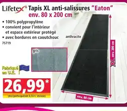 Norma LIFETEX Tapis XL anti-salissures Eaton offre
