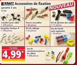 Norma KRAFT Accessoires de fixation offre