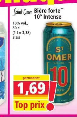 Norma SAINT OMER Bière forte offre