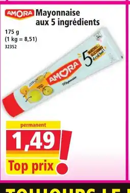 Norma AMORA Mayonnaise aux 5 ingrédients offre