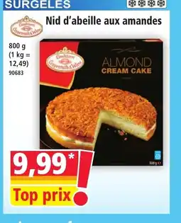 Norma Nid d'abeille aux amandes offre