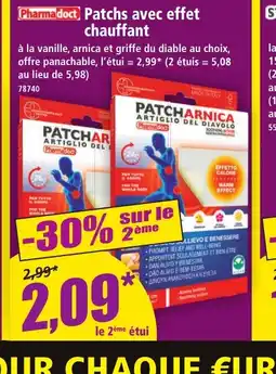 Norma PHARMADOCT Patchs avec effet chauffant offre