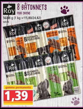 Norma 8 Bâtonnets pour chiens offre