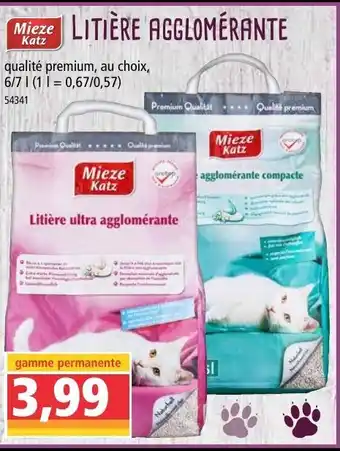 Norma Litière agglomérante offre