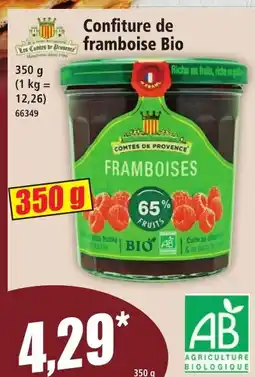 Norma Confiture de framboise Bio offre