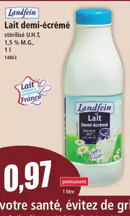 Norma LANDFEIN Lait demi-écrémé offre