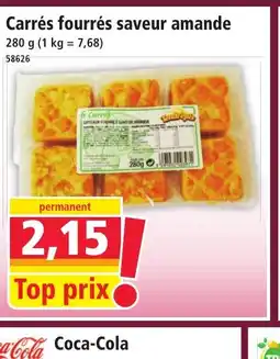 Norma Carrés fourrés saveur amande offre