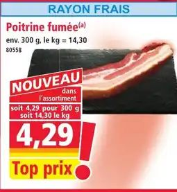 Norma Poitrine fumée offre