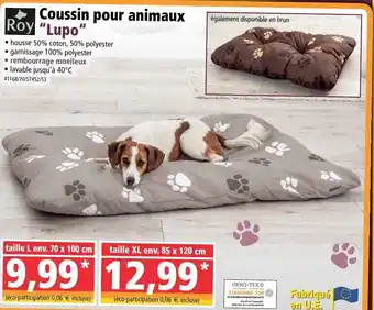 Norma Coussin pour animaux offre