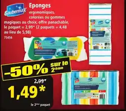 Norma SAUBERMAX Eponges offre