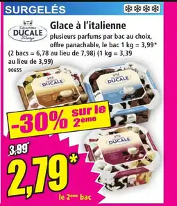 Norma Glace à l'italienne offre