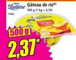 Norma LA LAITIÈRE Gâteau de riz offre
