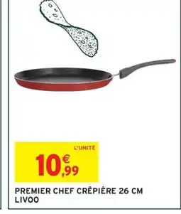 Intermarché Hyper LIVOO Premier chef crêpière offre