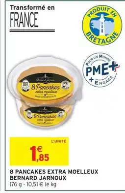 Intermarché Hyper 8 pancakes extra moelleux bernard jarnoux offre