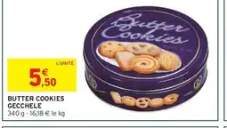 Intermarché Hyper Butter cookies gecchele offre