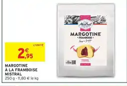 Intermarché Hyper MISTRAL Margotine à la framboise offre