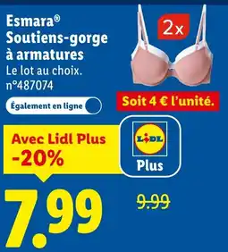 Lidl ESMARA Soutien-gorge à armatures offre