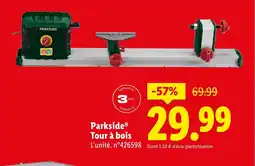 Lidl PARKSIDE Tour à bois offre