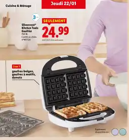 Lidl SILVERCREST Kitchen Tools Gaufrier offre