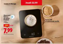 Lidl SILVERCREST Balance offre