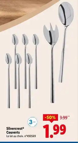 Lidl SILVRCREST Couverts offre