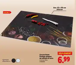 Lidl LIVARNO HOME Protège-plaques de cuisson en verre offre