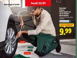 Lidl PARKSIDE Cliquet télescopique ou set de cliquet télescopique offre