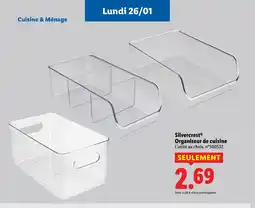 Lidl SILVERCREST Organiseur de cuisine offre