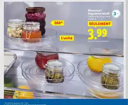 Lidl SILVERCREST Organiseur rotatif offre