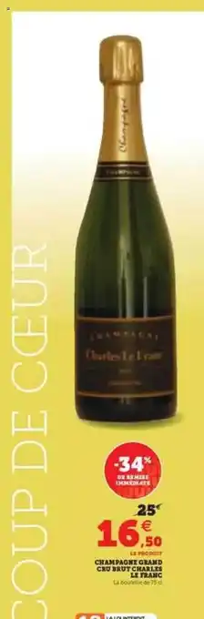 Champagne Grand Cru Brut Charles Le Franc
