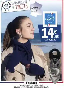 E.Leclerc Foulard offre