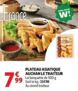 Auchan Plateau asiatique auchan le traiteur offre