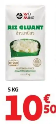 Auchan Riz gluant wei ming offre