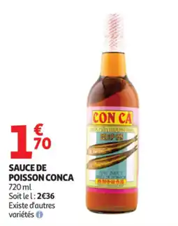 Auchan Sauce de poisson conca offre